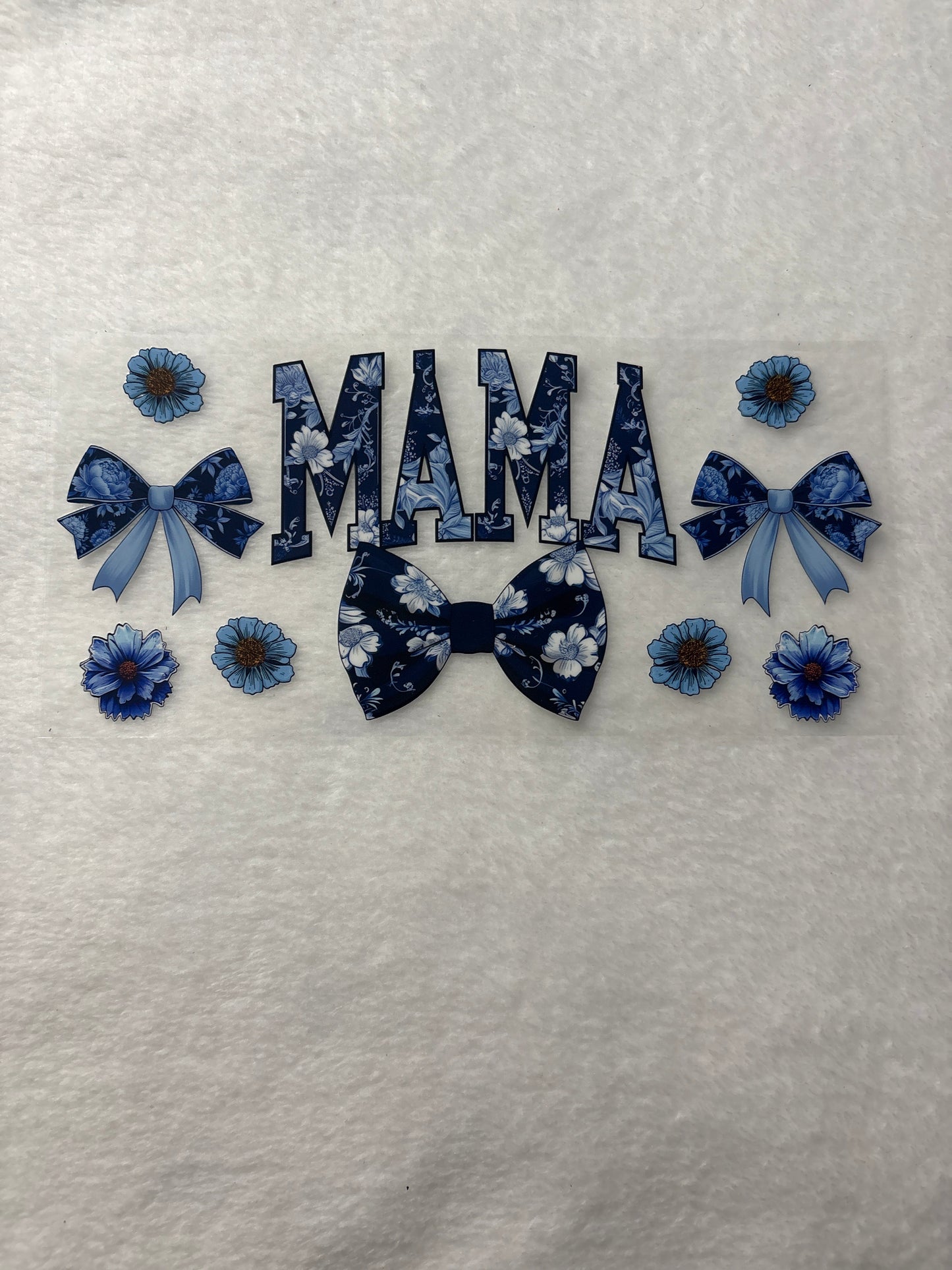 Mama Blue Bows