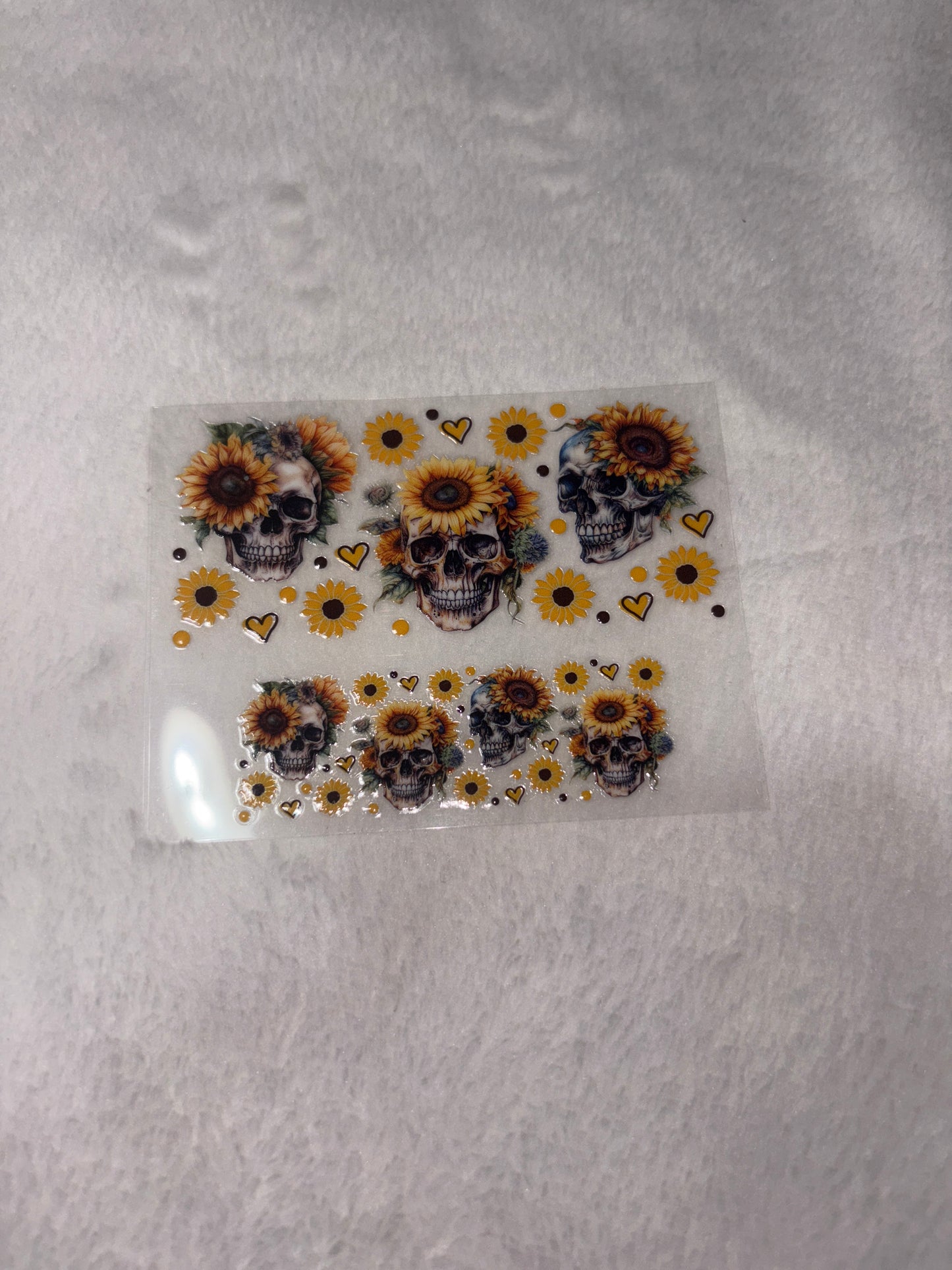 MINI- Skull Sunflowers