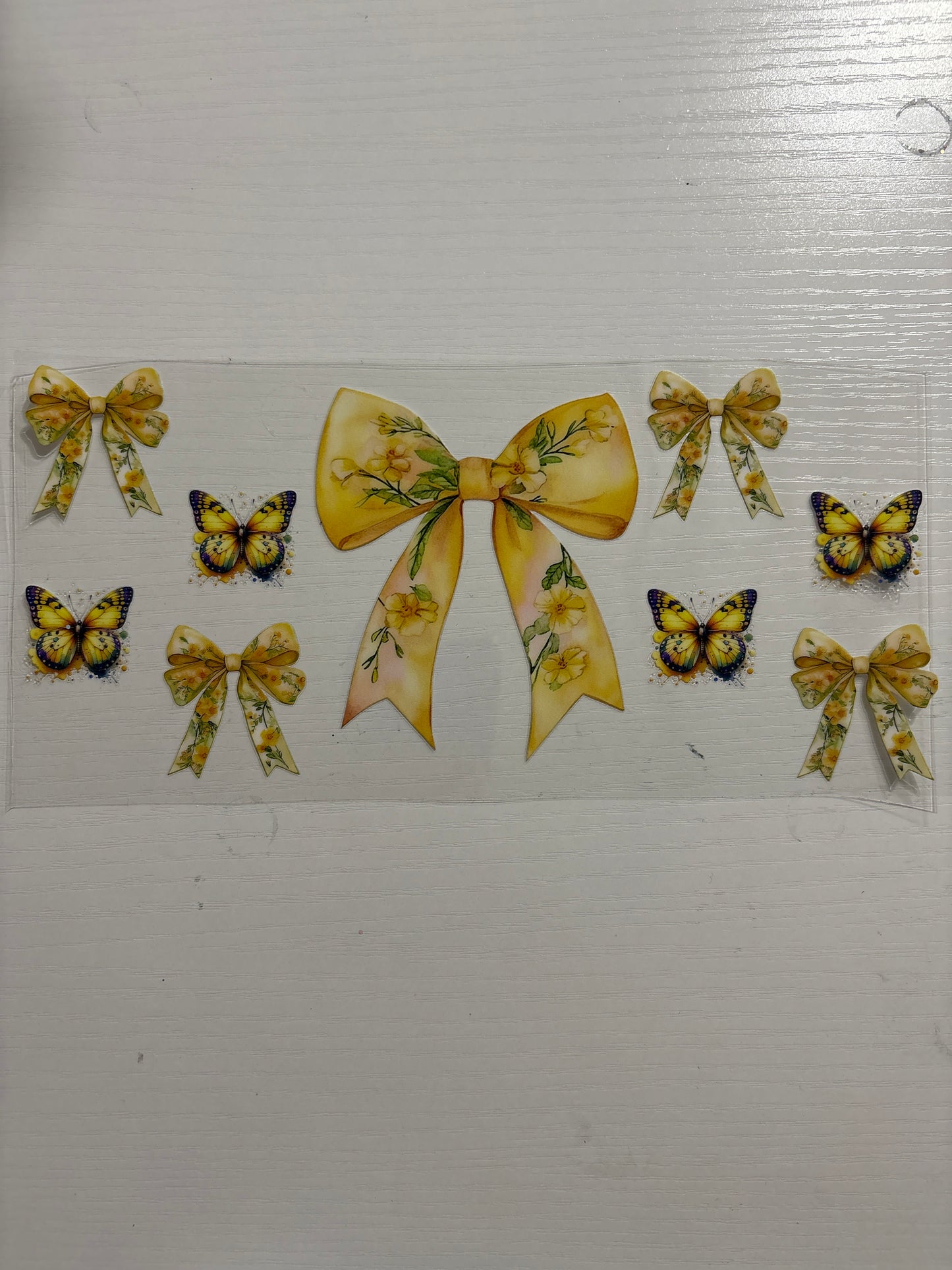 Yellow Vintage Bow