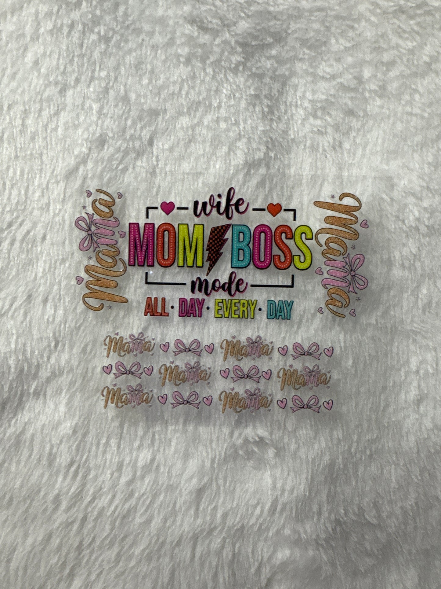 MINI Mom/Wife/Boss