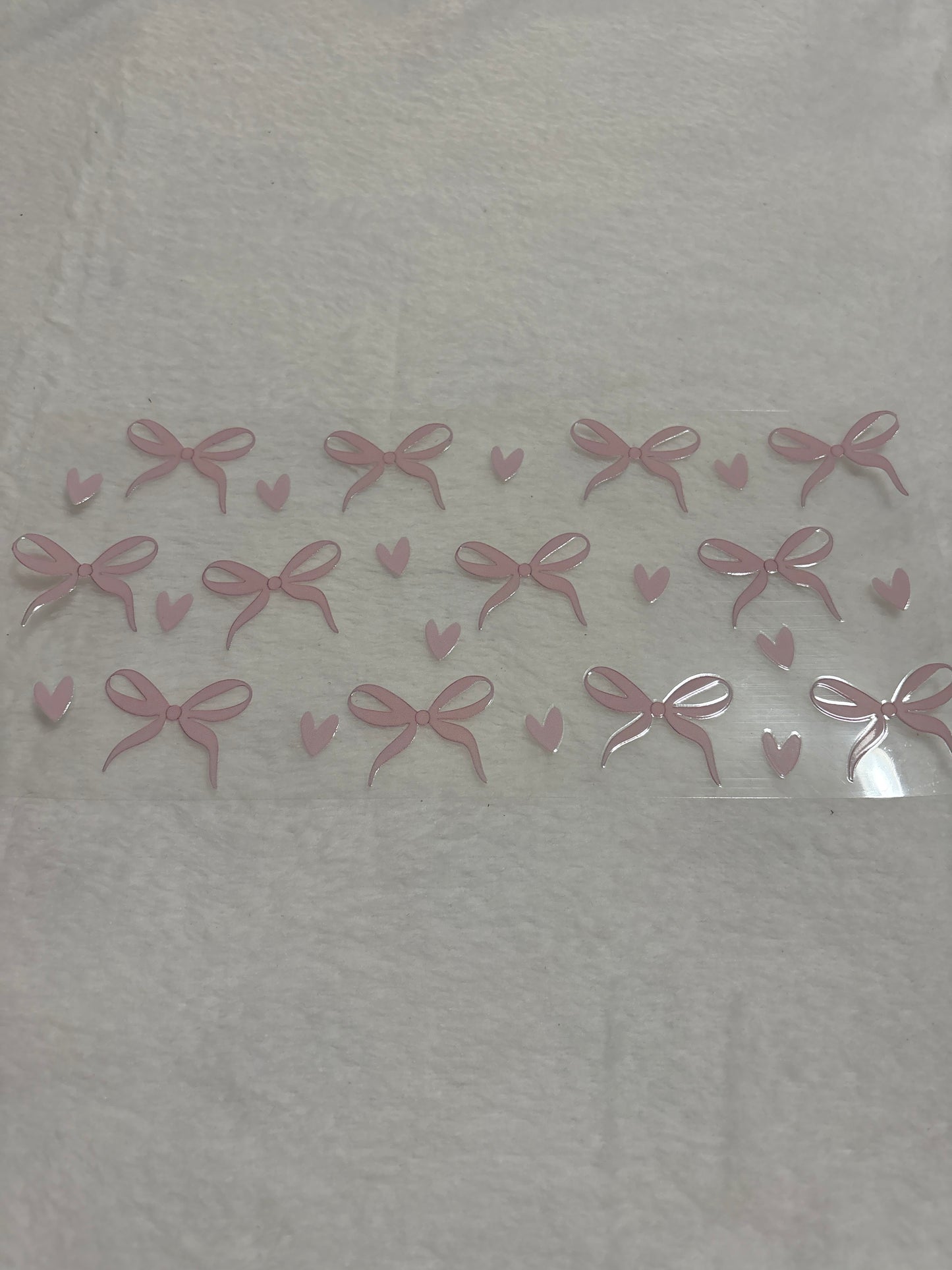 Pink bows w Hearts
