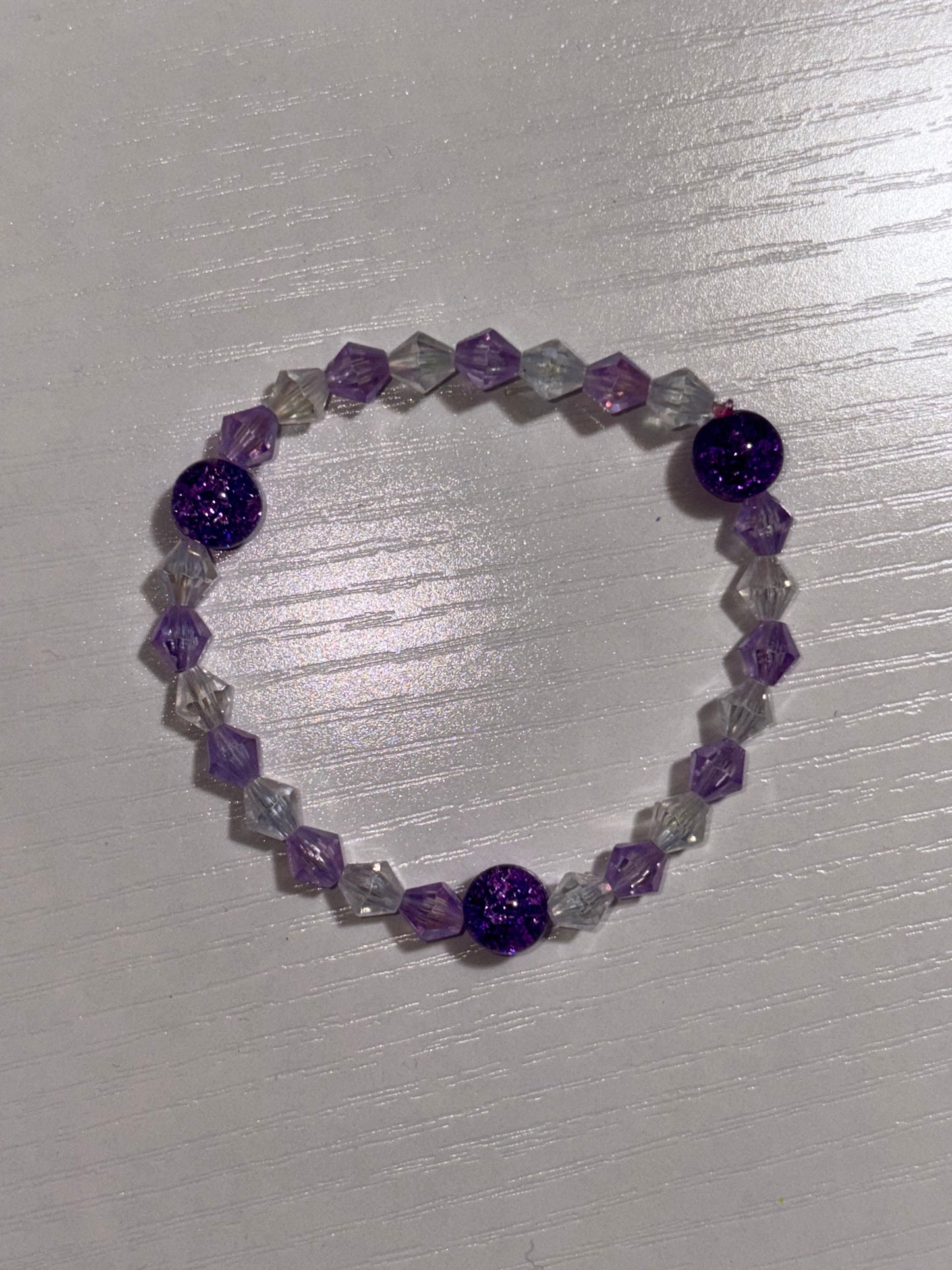 Purples and clear