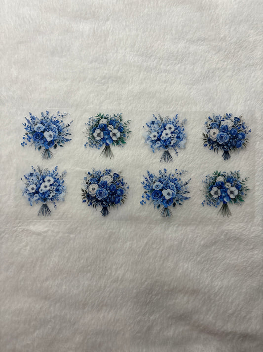 Blue Bouquet Flowers