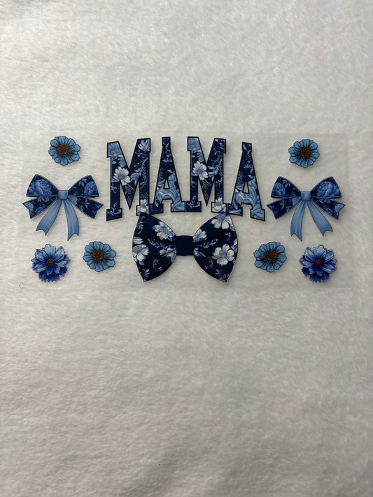 Mama Blue Bows