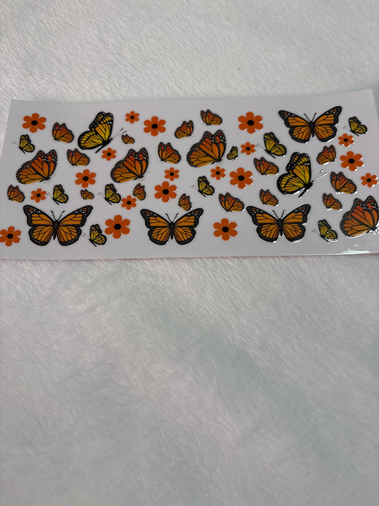 Orange Butterflies