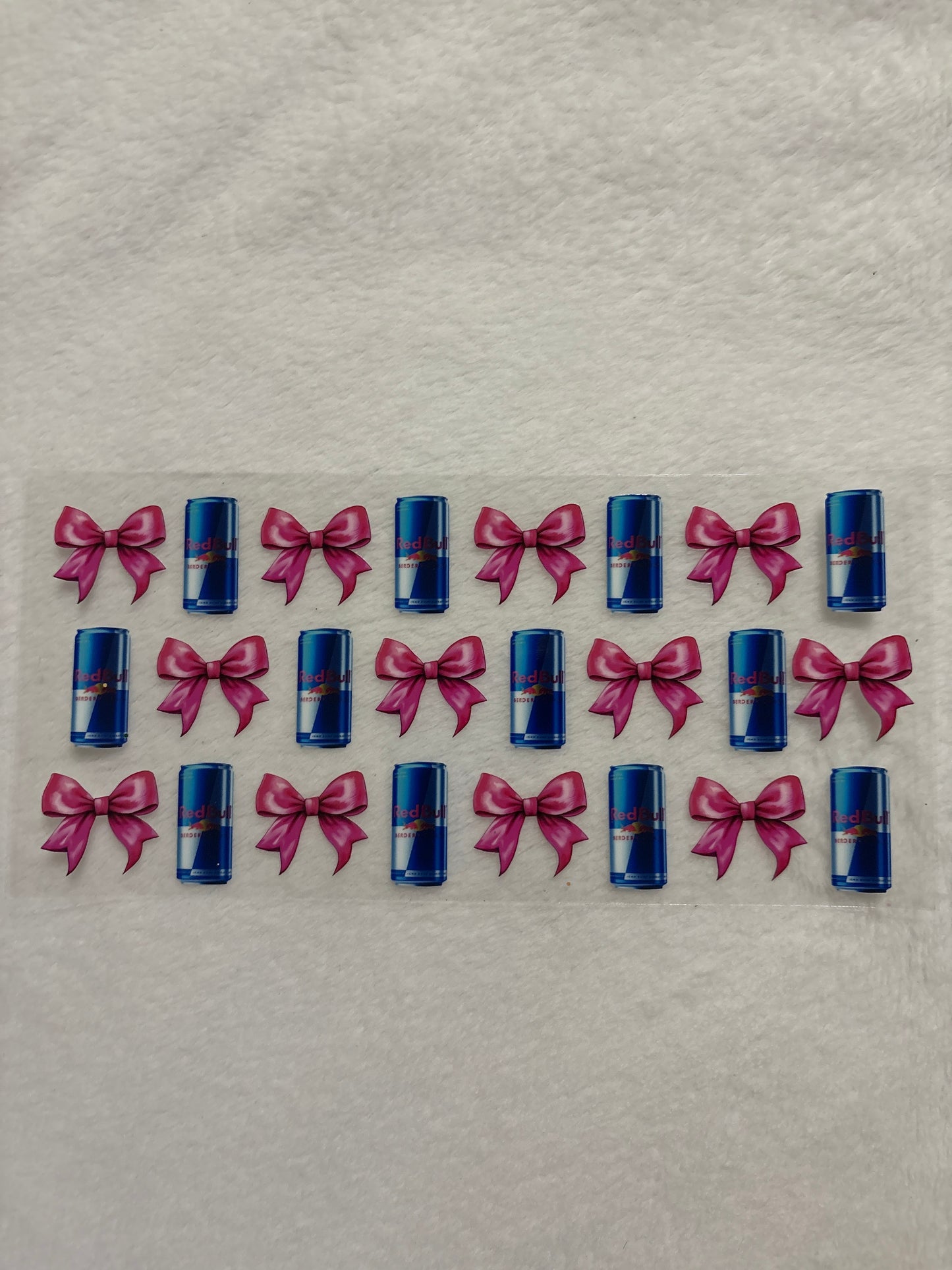 Redbull and Bows