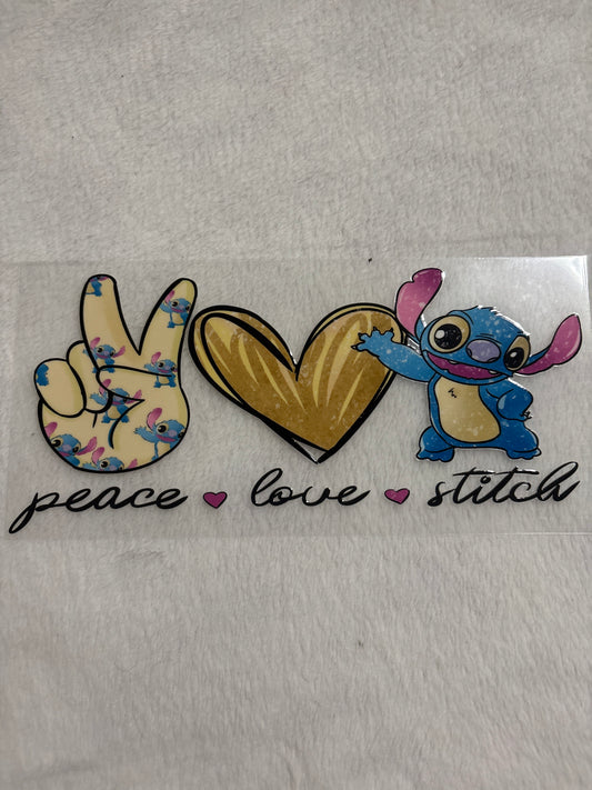 Peace Love Stitch