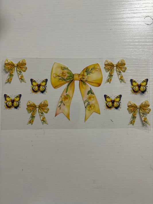 Yellow Vintage Bow
