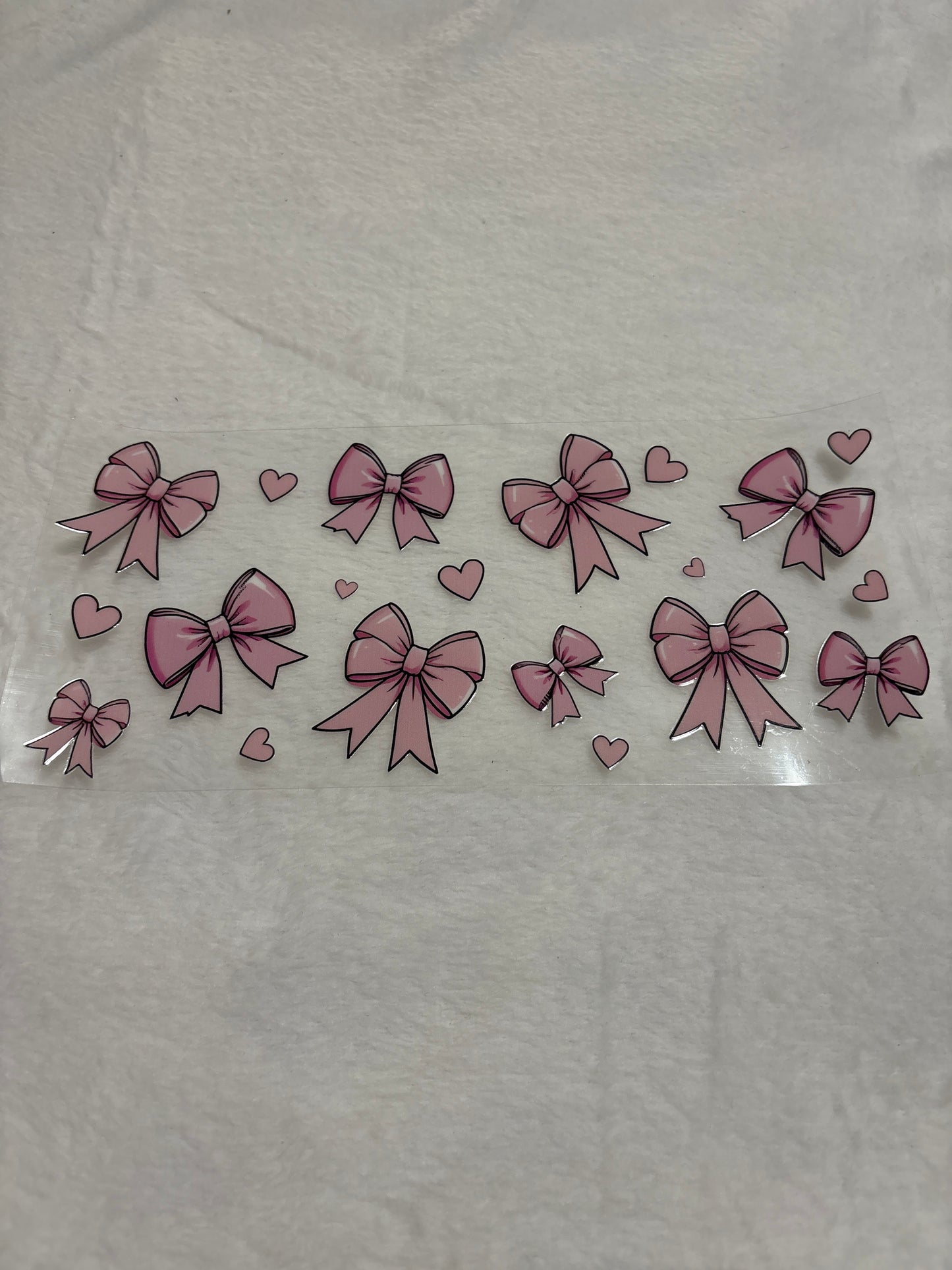 Pink Bows w Hearts