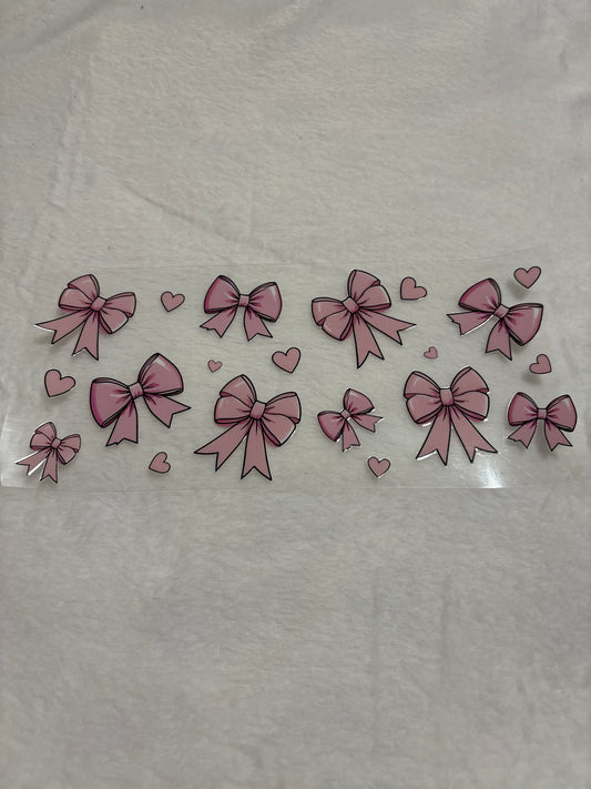 Pink Bows w Hearts
