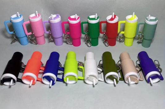 Mini Tumbler Keychains