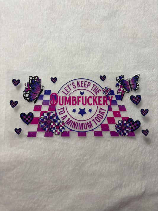 Dumbfxckery Pink/Purple