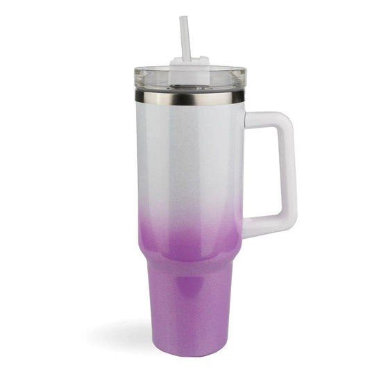 40oz Tumbler Purple Ombré