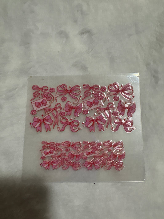 MINI- Pink Bows