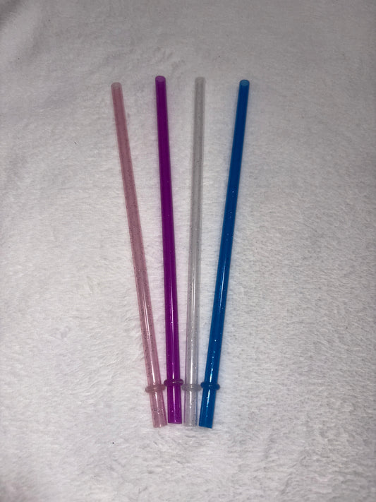 9in Glitter Straws