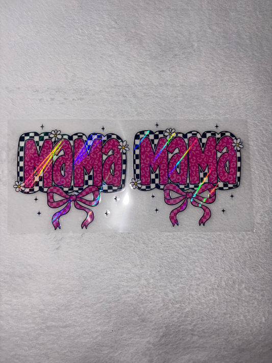 Holographic Mama Checkered