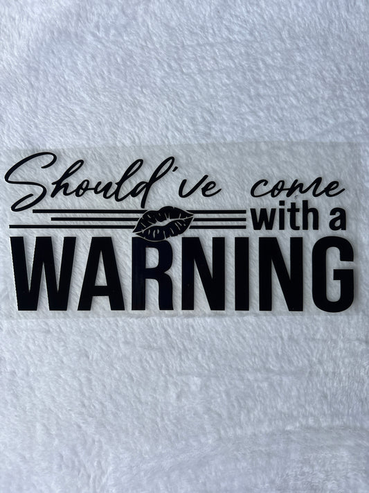 Warning