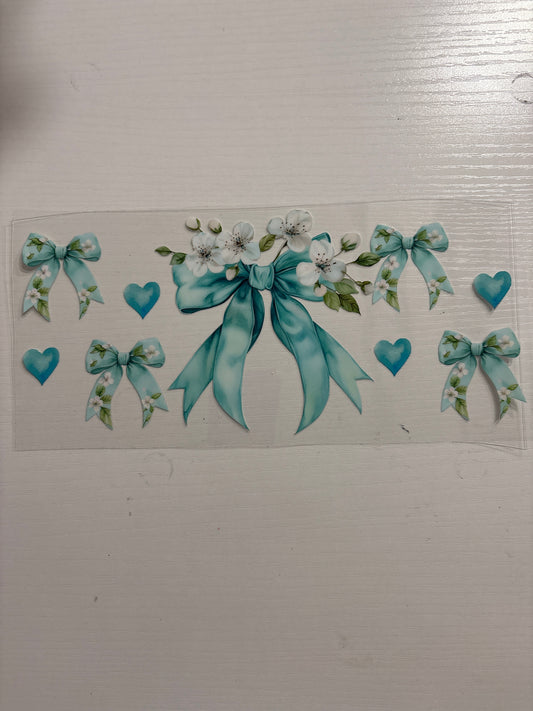 Teal Bows