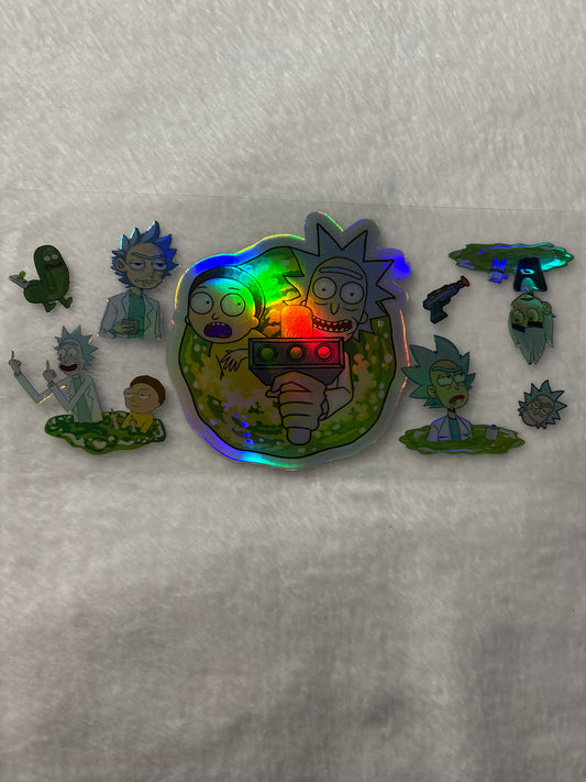 Holographic Rick & Morty