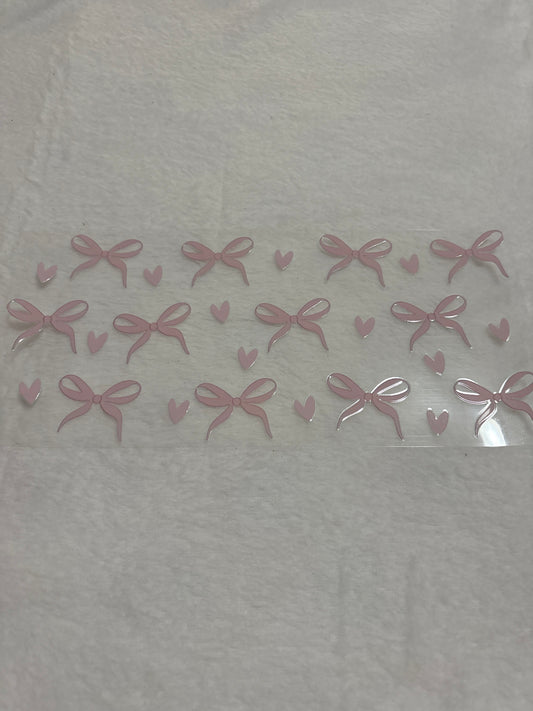 Pink bows w Hearts