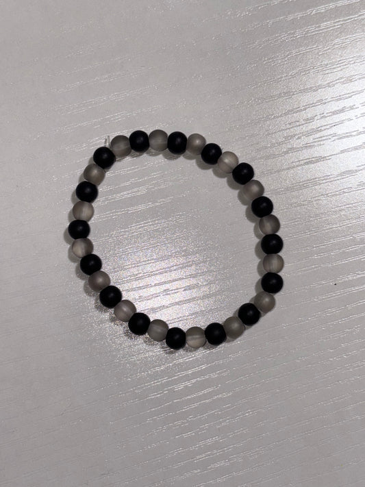 Clear & Black