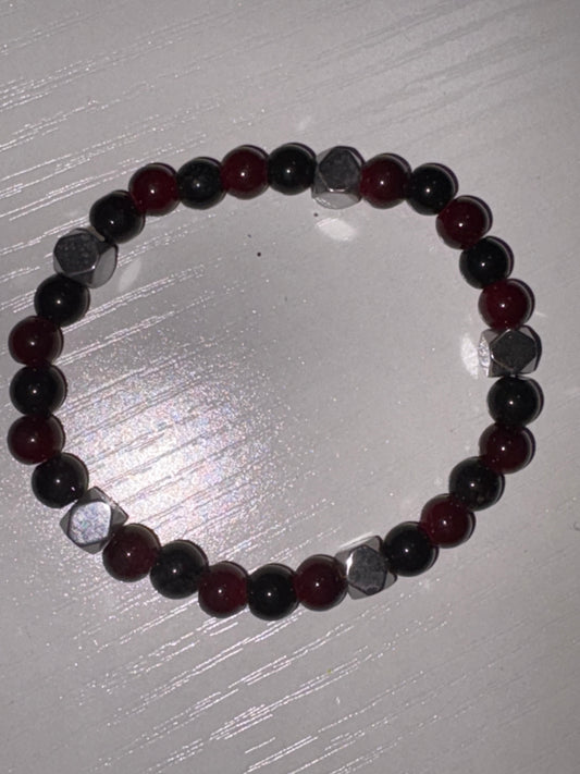 Black & Burgundy