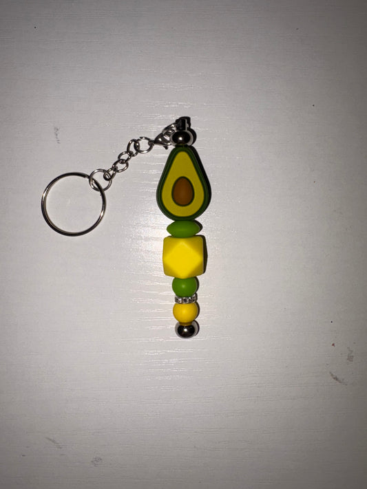 Avocado Keychain