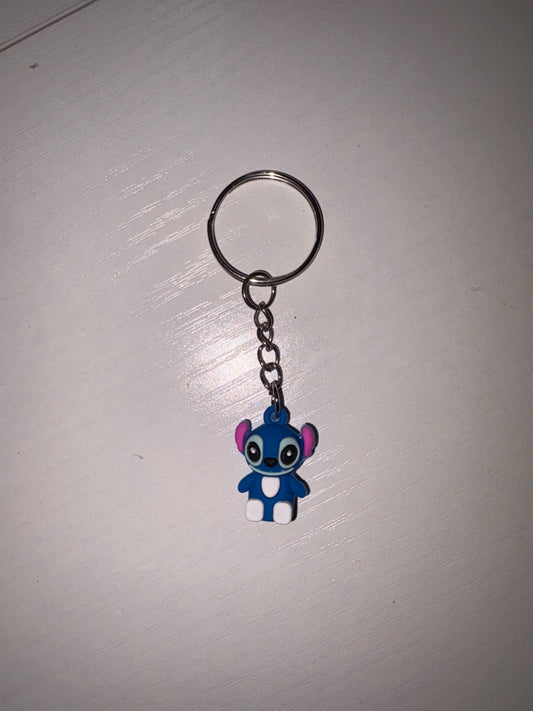 Stitch Silicone Keychain