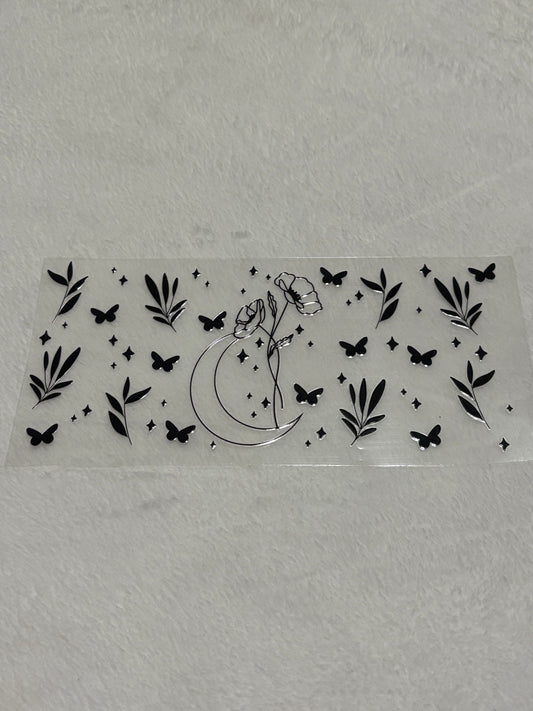 Moon & Flowers