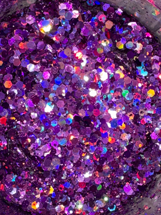 Purple Razz Glitter