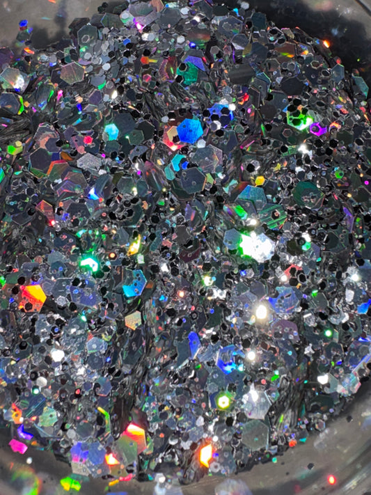 Silver Holo Glitter